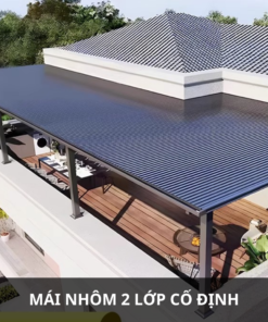 Mái Nhôm 2 Lớp Cách Nhiệt